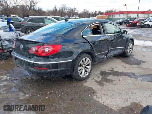 2009 Volkswagen CC Sport with VIN WVWML73C19E536057, listed as a IAAI auction lot 41307175 with 139,545 mi miles and . Bid and sale history available at DreamBid. Image 4.