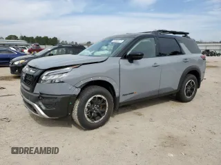 2025 Nissan Pathfinder Rock Creek with VIN 5N1DR3BD2SC202831, listed as a Copart auction lot 48808375 with 310 mi miles and Clean title. Bid and sale history available at DreamBid. Image 1.