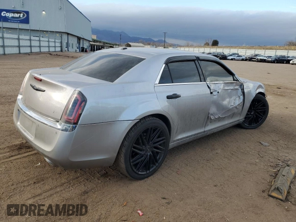 2014 Chrysler 300 C with VIN 2C3CCAKG9EH273708, listed as a Copart auction lot 89322805 with 161,506 mi miles and Salvage Title. Bid and sale history available at carsss.com. Image 3.