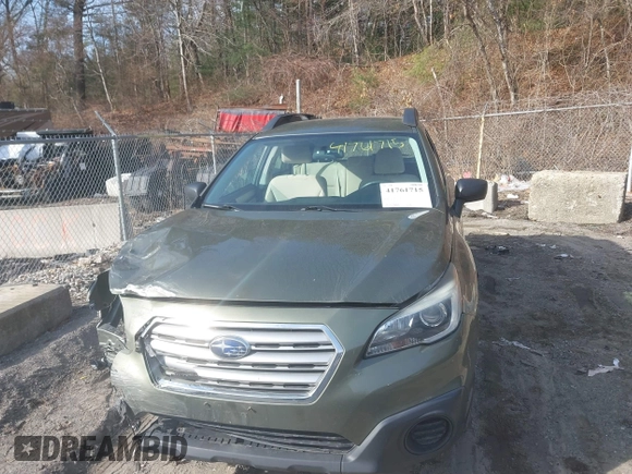 2015 Subaru Outback 2.5i z VIN 4S4BSAAC9F3355494, wystawiony jako IAAI lot #41761715 z przebiegiem 153 861 mil mil oraz . Historia ofert i sprzedaży dostępna na DreamBid. Obrazek 12.