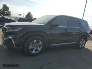 2025 Honda Pilot EX-L with VIN 5FNYG1H46SB083417, listed as a Copart auction lot 48139585 with 1,664 mi miles and Salvage Title. Bid and sale history available at carsss.com. Image 1.