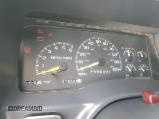 1997 Chevrolet Silverado 1500 with VIN 2GCEK19RXV1278018, listed as a Copart auction lot 49117675 with 218,026 mi miles and Salvage Title. Bid and sale history available at DreamBid. Image 9.