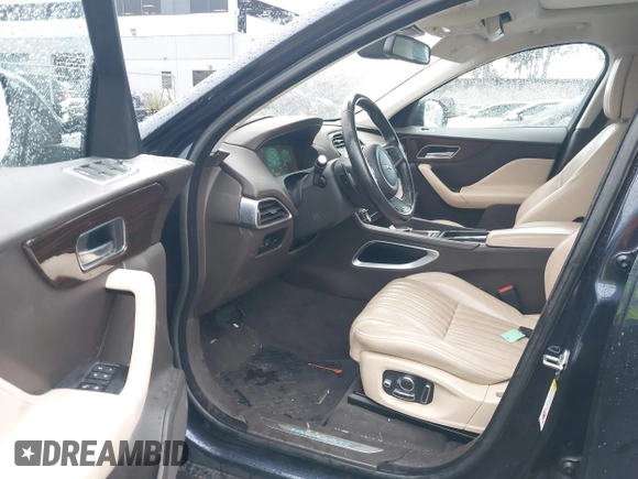 2018 Jaguar F-Pace 30t Portfolio with VIN SADCN2GX4JA284441, listed as a IAAI auction lot 41758867 with 113,302 mi miles and . Bid and sale history available at DreamBid. Image 18.