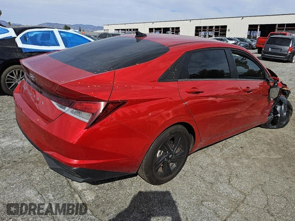 2023 Hyundai Elantra SEL with VIN 5NPLM4AG9PH096017, listed as a Copart auction lot 46163975 with 22,803 mi miles and Clean Title. Bid and sale history available at DreamBid. Image 3.