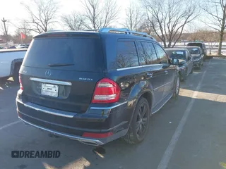 2012 Mercedes-Benz GL 350 with VIN 4JGBF2FE9CA789183, listed as a IAAI auction lot 41424031 with 158,432 mi miles and . Bid and sale history available at DreamBid. Image 4.