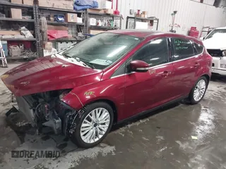 2017 Ford Focus Titanium with VIN 1FADP3N24HL320589, listed as a IAAI auction lot 41618322 with 81,722 mi miles and . Bid and sale history available at carsss.com. Image 2.