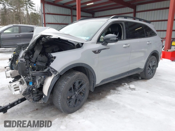 2022 Kia Sorento X-Line S with VIN 5XYRLDLC7NG118060, listed as a IAAI auction lot 41650022 with 42,331 mi miles. Bid and sale history available at carsss.com. Image 17.