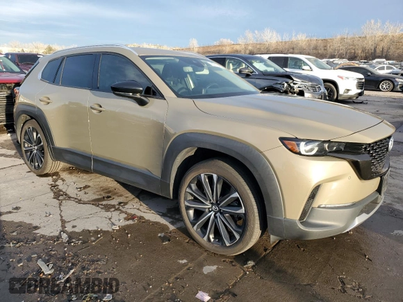 2023 Mazda CX-50 Premium Plus with VIN 7MMVABEYXPN110404, listed as a Copart auction lot 85310484 with 49,912 mi miles and Salvage Title. Bid and sale history available at DreamBid. Image 4.