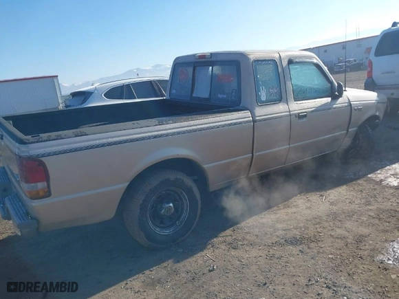 1996 Ford Ranger XL with VIN 1FTCR14A6TPA54409, listed as a IAAI auction lot 41347813 with 151,754 mi miles. Bid and sale history available at carsss.com. Image 4.