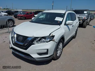 2018 Nissan Rogue S with VIN KNMAT2MTXJP524728, listed as a IAAI auction lot 42009137 with 154,144 mi miles. Bid and sale history available at carsss.com. Image 20.