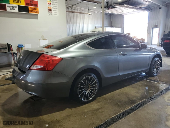 2012 Honda Accord Cpe LX-S with VIN 1HGCS1A33CA007241, listed as a Copart auction lot 48411515 with 130,574 mi miles and Salvage Title. Bid and sale history available at carsss.com. Image 3.