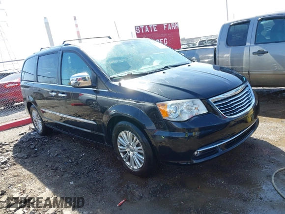 2013 Chrysler Town & Country Limited z VIN 2C4RC1GG0DR653897, wystawiony jako IAAI lot #41813906 z przebiegiem 172 332 mil mil oraz . Historia ofert i sprzedaży dostępna na DreamBid. Obrazek 1.