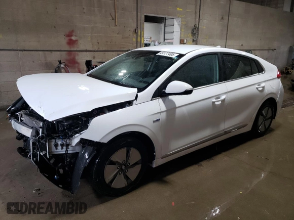 2021 Hyundai Ioniq SE with VIN KMHC75LCXMU257091, listed as a Copart auction lot 49177495 with 118,758 mi miles and Salvage Title. Bid and sale history available at DreamBid. Image 1.