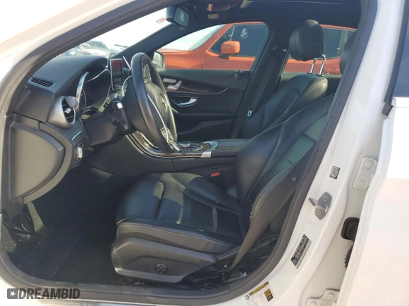 2018 Mercedes-Benz C-Class C 300 with VIN WDDWF4JB0JR414494, listed as a Copart auction lot 46130225 with 80,358 mi miles and Salvage Title. Bid and sale history available at carsss.com. Image 7.