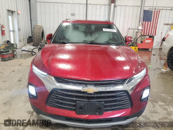 2021 Chevrolet Blazer LT with VIN 3GNKBHRS0MS560399, listed as a Copart auction lot 58146625 with 67,355 mi miles and Salvage title. Bid and sale history available at DreamBid. Image 5.