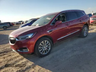 2020 Buick Enclave Essence with VIN 5GAERBKW9LJ305070, listed as a Copart auction lot 46177325 with 63,691 mi miles and Salvage Title. Bid and sale history available at carsss.com. Image 1.