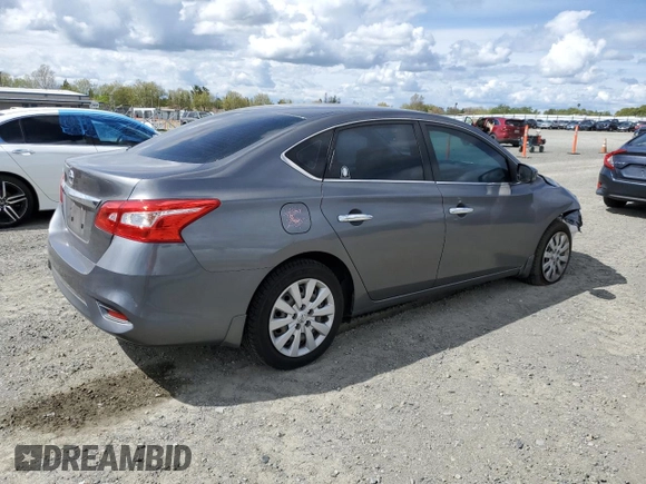2019 Nissan Sentra S with VIN 3N1AB7AP3KY236382, listed as a Copart auction lot 50980355 with 48,479 mi miles and Salvage Title. Bid and sale history available at carsss.com. Image 3.