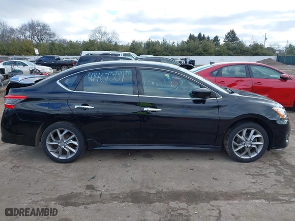 2014 Nissan Sentra SV with VIN 3N1AB7AP6EY330583, listed as a IAAI auction lot 41467309 with 155,017 mi miles. Bid and sale history available at carsss.com. Image 13.