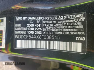 2008 Mercedes-Benz C 300 Sport z VIN WDDGF54XX8F038545, wystawiony jako Copart lot #56676185 z przebiegiem 203 493 mil mil oraz Szkoda całkowita • Salvage title. Historia ofert i sprzedaży dostępna na DreamBid. Obrazek 12.