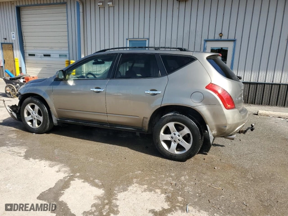 2003 Nissan Murano SL with VIN JN8AZ08T33W117442, listed as a Copart auction lot 74665824 with 177,858 mi miles and Salvage Title. Bid and sale history available at carsss.com. Image 2.