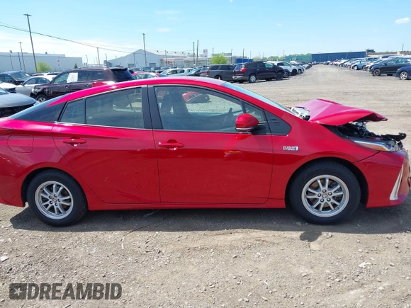 2021 Toyota Prius LE with VIN JTDKAMFP6M3192515, listed as a IAAI auction lot 42302003 with 74,247 mi miles and . Bid and sale history available at DreamBid. Image 13.