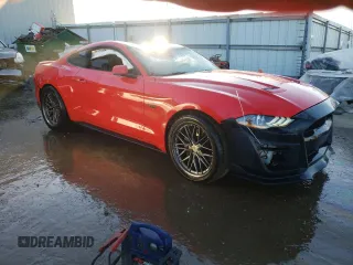 2021 Ford Mustang GT with VIN 1FA6P8CF1M5103592, listed as a Copart auction lot 42917875 with 40,576 mi miles and Non Repairable. Bid and sale history available at carsss.com. Image 4.