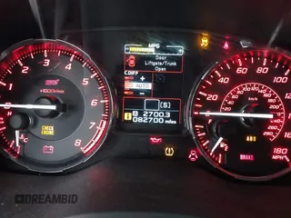 2015 Subaru WRX STI with VIN JF1VA2L60F9803514, listed as a IAAI auction lot 41591735 with 82,700 mi miles and . Bid and sale history available at DreamBid. Image 7.