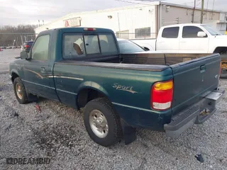1998 Ford Ranger XL with VIN 1FTYR10C6WUC44567, listed as a IAAI auction lot 41809574 with 58,698 mi miles. Bid and sale history available at carsss.com. Image 3.