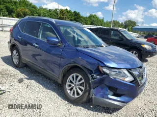 2017 Nissan Rogue SV with VIN KNMAT2MT7HP509615, listed as a Copart auction lot 58718145 with 103,927 mi miles and Salvage title. Bid and sale history available at DreamBid. Image 4.