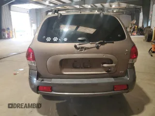 2005 Hyundai Santa Fe GLS with VIN KM8SC73D85U998952, listed as a Copart auction lot 51576335 with 0 mi miles and Salvage Title. Bid and sale history available at carsss.com. Image 6.
