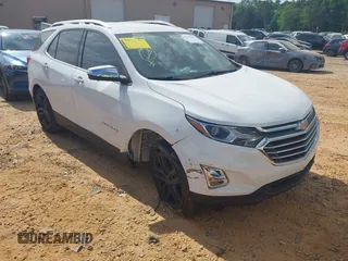 2019 Chevrolet Equinox Premier z VIN 2GNAXPEX9K6177386, wystawiony jako IAAI lot #42172103 z przebiegiem 61 045 mil mil oraz . Historia ofert i sprzedaży dostępna na DreamBid. Obrazek 1.