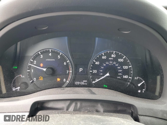2015 Lexus RX 350 with VIN 2T2BK1BA0FC284190, listed as a Copart auction lot 53527925 with 109,436 mi miles and Salvage Title. Bid and sale history available at DreamBid. Image 9.