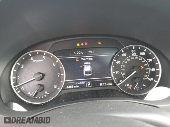 2025 Infiniti QX55 Luxe with VIN 3PCAJ5JRXSF106746, listed as a Copart auction lot 54404335 with 4,466 mi miles and Salvage title. Bid and sale history available at DreamBid. Image 9.