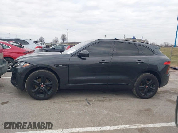 2017 Jaguar F-Pace 35t R-Sport with VIN SADCL2BV3HA884003, listed as a IAAI auction lot 41169317 with 76,563 mi miles and . Bid and sale history available at DreamBid. Image 15.
