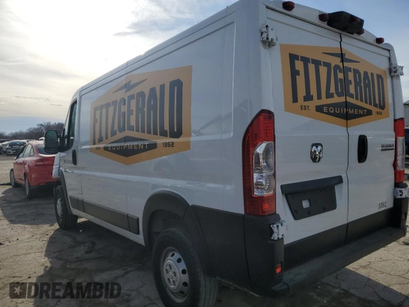 2023 Ram ProMaster Cargo with VIN 3C6LRVAG8PE503411, listed as a Copart auction lot 84012384 with Not Provided miles and Salvage Title. Bid and sale history available at DreamBid. Image 2.