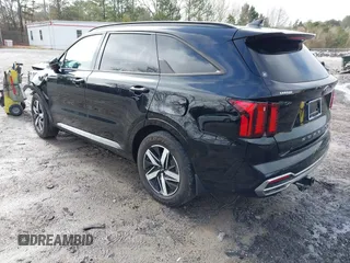 2021 Kia Sorento S with VIN 5XYRL4LC5MG067107, listed as a IAAI auction lot 41296022 with 66,000 mi miles. Bid and sale history available at carsss.com. Image 3.