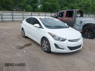2016 Hyundai Elantra SE with VIN 5NPDH4AE4GH765866, listed as a IAAI auction lot 42376825 with Not provided miles and . Bid and sale history available at DreamBid. Image 1.