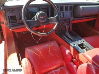 1989 Chevrolet Corvette with VIN 1G1YY3186K5109742, listed as a Copart auction lot 45378375 with 104,385 mi miles and Salvage Title. Bid and sale history available at carsss.com. Image 8.