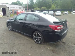 2020 Subaru Impreza Sport with VIN 4S3GKAM66L3612610, listed as a IAAI auction lot 41252222 with 36,691 mi miles. Bid and sale history available at carsss.com. Image 3.