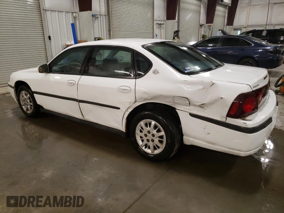 2000 Chevrolet Impala with VIN 2G1WF55E2Y9324586, listed as a Copart auction lot 47386535 with 154,485 mi miles and Salvage title. Bid and sale history available at DreamBid. Image 2.