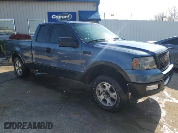 2004 Ford F-150 XL with VIN 1FTPX125X4NC25382, listed as a Copart auction lot 53637635 with 254,328 mi miles and Salvage Title. Bid and sale history available at DreamBid. Image 4.