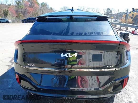 2023 Kia EV6 GT with VIN KNDC5DLE3P5109093, listed as a IAAI auction lot 40980061 with 3,362 mi miles. Bid and sale history available at carsss.com. Image 16.