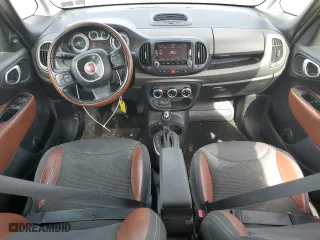 2014 FIAT 500L Trekking with VIN ZFBCFADH0EZ023382, listed as a Copart auction lot 70666344 with 126,097 mi miles and Salvage Title. Bid and sale history available at carsss.com. Image 8.