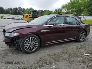2017 Lincoln Continental with VIN 1LN6L9TP2H5618770, listed as a Copart auction lot 50027074 with 37,472 mi miles and . Bid and sale history available at DreamBid. Image 1.