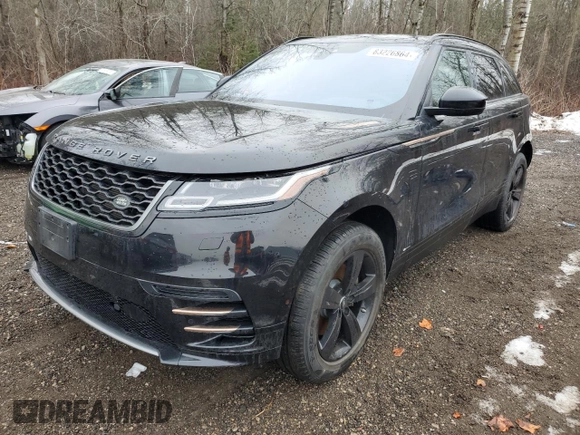 2020 Land Rover Range Rover Velar R-Dynamic S z VIN SALYK2FV2LA254327, wystawiony jako Copart lot #83226864 z przebiegiem 89 716 mil mil oraz Czysty tytuł • Clean title. Historia ofert i sprzedaży dostępna na DreamBid. Obrazek 1.