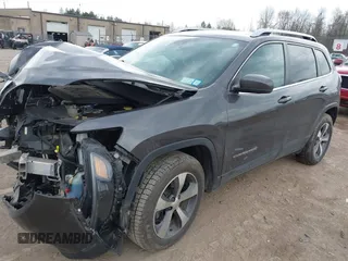 2021 Jeep Cherokee Limited with VIN 1C4PJMDXXMD215667, listed as a IAAI auction lot 42114920 with 38,481 mi miles and . Bid and sale history available at DreamBid. Image 2.