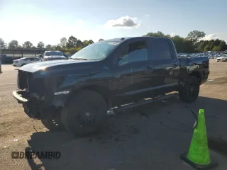 2019 Nissan Titan SV with VIN 1N6AA1E66KN532599, listed as a Copart auction lot 73175204 with 99,297 mi miles and Salvage title. Bid and sale history available at DreamBid. Image 1.