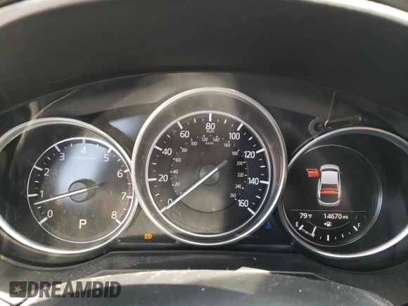 2021 Mazda 6 Grand Touring Reserve with VIN JM1GL1WY4M1617118, listed as a Copart auction lot 54951114 with 14,670 mi miles and Salvage Title. Bid and sale history available at DreamBid. Image 9.