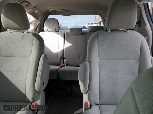 2016 Toyota Sienna L with VIN 5TDZK3DCXGS690788, listed as a Copart auction lot 43284565 with 154,559 mi miles and Salvage title. Bid and sale history available at DreamBid. Image 10.