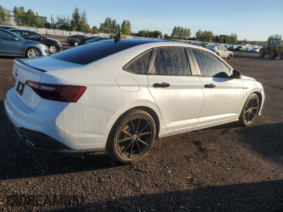 2024 Volkswagen Jetta GLI 40th Anniversary Edition with VIN 3VW9T7BU7RM041921, listed as a Copart auction lot 70782064 with 5,438 mi miles and Clean title. Bid and sale history available at DreamBid. Image 3.
